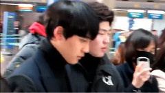 EXO,EXO-M,EXO-K - 仁川机场赴北京