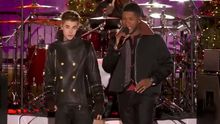 贾斯汀·比伯,Usher - The Christmas Song 现场版