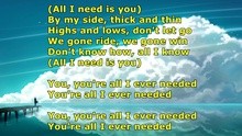 All I Need Is You 试听版