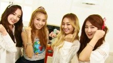 SISTAR - 产业安全颂 - SBS人气歌谣 现场版 14/08/31