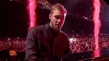 Calvin Harris - Blame + Summer + Outsid BBCMusicAwards现场版 2014