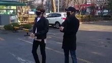 Super Junior-D&E - SUPER JUNIOR-D&E街头快闪大跳触触舞