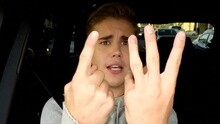 Justin Bieber开车秀片段