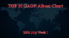 Seventeen,Sistar,AOA,2PM,Teen Top - Gaon专辑销量排行 Top10 15/06/21-15/06/27