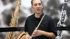 音乐短片 - 美国梦迪尼Mendini MFE-IL长笛演示