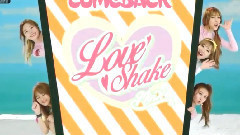 MINX - Love Shake - Mnet M!Countdown 现场版 15/07/09