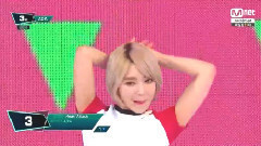 AOA - 怦然心动 - Mnet M!Countdown 现场版 15/07/09
