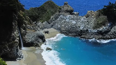 音乐短片 - Pfeiffer Big Sur Falls California U.S.A