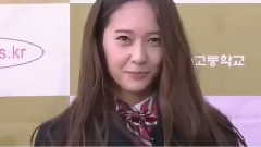f(x) - Krystal首尔翰林艺高毕业典礼 新闻大拼盘
