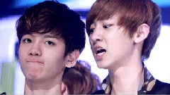 EXO,EXO-K - 每天回家都会看到 灿白 放闪光弹