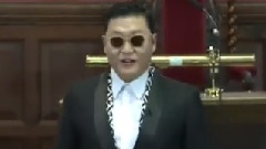 Psy - Teaches 江南 Style At Oxford Union