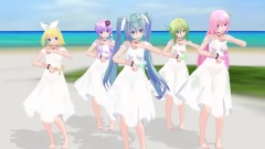 初音未来,镜音双子,巡音流歌,gumi,VOCALOID家族 - ねこみみスイッチ フル