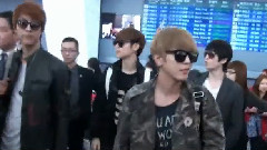 CNBLUE - 抵达台湾桃园机场 MTV JKPOP 独家接机画面 13/04/05