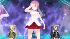 VOCALOID家族,初音未来 - Lat式ミク改とねこぷちミクでスマイリー＾2