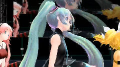 镜音双子,巡音流歌,gumi,IA,初音未来 - 虎視眈々