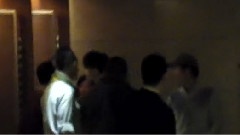 EXO-M - 重庆发布会结束后出场