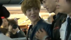 EXO-K,EXO-M,EXO - 香港机场送机