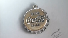 Coca Cola Bottle Cap Pendant