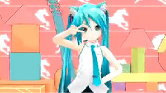 初音未来 - ちびあぴミクさんでシュレディンガイガーのこねこ