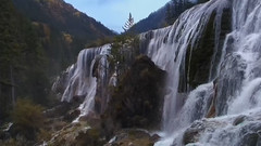 音乐短片,风景 - 九寨沟诺日朗瀑布