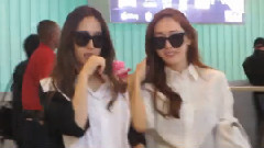 少女时代,f(x),Krystal(f(x)),Jessica - 到达洛杉矶国际机场