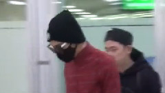 G-Dragon(BigBang),T.O.P(Bigbang) - GD&TOP 金浦机场抵韩