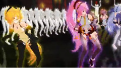 初音未来,镜音双子,巡音流歌,VOCALOID家族 - マイアヒー!!