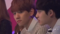 EXO,CNBLUE,G-Dragon(BigBang),BEAST,韩国群星 - 嘉宾席观看表演