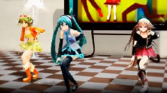 初音未来,gumi,IA,VOCALOID家族 - ラズベリー*モンスター