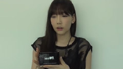 少女时代,少女时代-TTS,太妍(少女时代) - SBS The Show 2014年度上半年Best Of World Star 少女时代获奖 泰妍感言Cut