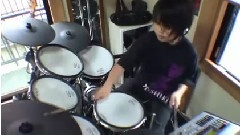 模仿翻唱,X-Japan - Blue Blood COVER (TAKE 2) 架子鼓版