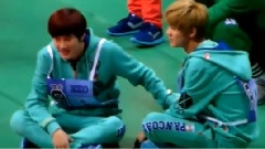 EXO - 偶像田径运动会录制 玩闹