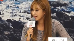 Yuri(少女时代),韩国群星,少女时代 - Olive MAPS新闻发布会