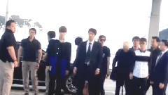 EXO-M,EXO - 仁川机场饭拍