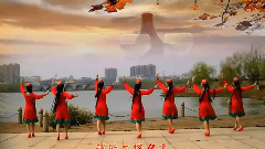 舞蹈视频 - 阿中中广场舞 - 我爱的人儿在新疆