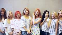 允儿(少女时代),徐贤(少女时代),Sunny(少女时代),少女时代,秀英(少女时代) - NaverCast Party Banyan Tree Message