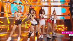 AOA - 怦然心动 - MBC 音乐中心 现场版 15/07/04
