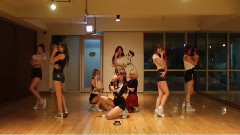 Nine Muses - 受伤(Hurt Locker)练习室镜面版