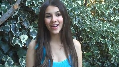 Victoria Justice - 4th Place Beggin' On Your Knees Contest Video Shout Out
