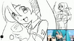 初音未来 - オープニングムービーを絵コンテ