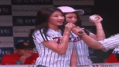 Nine Muses - LG Twins职业棒球联赛试球