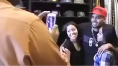 Chris Brown - Meeting Fans
