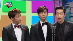 2PM - MBC演艺大赏功劳赏 2PM颁奖Cut