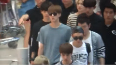 EXO - 仁川机场送机
