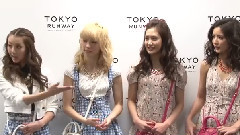 E-Girls - 東京ランウェイ 2014 SPRING/SUMMER 记者会
