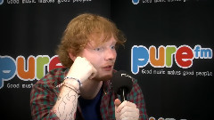Ed Sheeran - Pukkelpop 2014-Interview On Pure FM