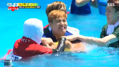 EXO,EXO-K - Running Man 游泳池Cut