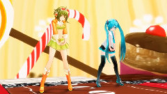 gumi,初音未来 - 第三次プリン戦争 (第13回MMD杯本選)