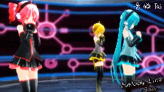 初音未来,重音teto,亚北音留,VOCALOID家族 - Melody Line