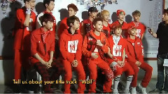 EXO,EXO-K,EXO-M - Arirang TV Showbiz Korea 采访 Cut
